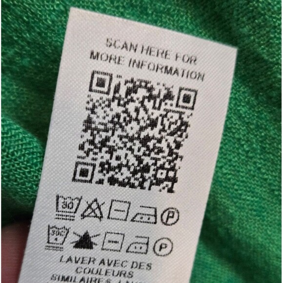 Topshop Bardot Off-Shoulder Short Sleeve Blouse Sz 6 Green - Picture 11 of 13